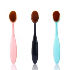 Pure Caini new makeup brush Single nylon handle portable foundation brush Beauty tool
