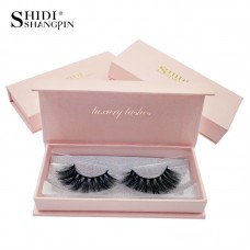 Shidi Shangpin high quality 3d mink eyelashes 1 pair set, natural thick false eyelashes, new cross-border sources