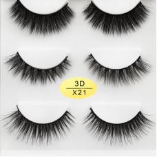 Shidi Shangpin 3d false eyelashes 3 pairs of mixed type natural long eyelashes eyelashlist