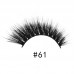 Christmas version cross-border hot sale #603d mink false eyelashes 1 pair of natural thick eyelashes