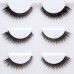 3 pairs of sharpened false eyelashes, nude makeup and elongated eyelashes at the end of the eye L01 eyelashlist