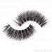 3D mink false eyelashes short natural thick three-dimensional layered handmade eyelashes source amazon direct sales