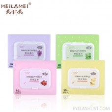 Beauty Lamei Makeup Remover Wipes Non-woven 50 Pieces Removable Four Fragrance Comfortable Makeup Remover Wipes eBay