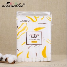 Latin America Three-layer non-woven cotton cotton makeup cotton, crimped sandwich cotton thickened makeup remover cotton, 200 pieces in bag B201