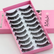 New exaggerated stage false eyelashes 003 cross thick special long artistic cross smokey makeup 10 pairs of amazon batch