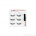 009 three pairs of magnetic false eyelashes naturally attracting magnetic eyeliner magnetic eyelashes amazon