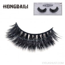 Mink false eyelashes 3D three-dimensional multi-layer thick cross eyelashes amazon source eyelashes mink