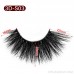 3D high-end mink false eyelashes three-dimensional multi-layer thick cross eyelashes amazon source amazon direct sales