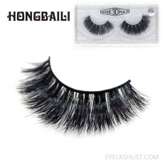Mink false eyelashes 3D three-dimensional natural cross eyelashes single pair amazon source amazon direct ebay