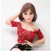 The new inflatable doll special realistic inner buckle curly hair, high temperature silk air bangs short curls found on ebay