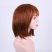 amazon supplies trendy wigs, short hair, straight hair, fluffy bangs, full wigs, and headgear can be customized