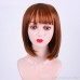 amazon supplies trendy wigs, short hair, straight hair, fluffy bangs, full wigs, and headgear can be customized