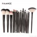 Amazon Hot Sale MAANGE portable makeup tools full set of eye shadow packs 18 makeup brush sets