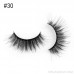 Poeti Shangjie 3D three-dimensional fake eyelashes natural thick handmade eye eyelascent fiber soft eyelashes wholesale