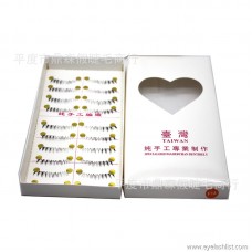 Manufacturers wholesale Taiwan handmade false eyelashes Japanese eyelashes popular makeup under the eyelashes F-14