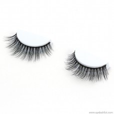 3D mink hair multi-layer single pair false eyelashes eyelashes mink hairy false eyelashes Qingdao factory straight