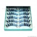DINGSEN false eyelashes manufacturers wholesale blue and black mixed eyelashes eye length extended thick section Y-68 fixed LOGO
