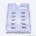 Hot F03 handmade five pairs of eyelashes natural nude makeup plain cross fake eyelashes low price wholesale