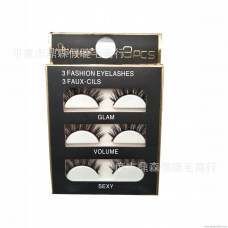 DINGSEN false eyelashes manufacturers wholesale three D stereo false eyelashes three D-36 popular beauty tools three pairs