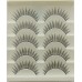 New five pairs of false eyelashes cotton black stalk naked makeup natural eyelashes factory direct foreign trade supply