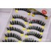069 eye tail lengthening handmade false eyelashes factory direct wholesale eyelashes Japanese local aggravation