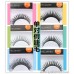 Single pair of acrylic false eyelashes neatly natural fiber long section cross thick dense practice a pair of manufacturers wholesale