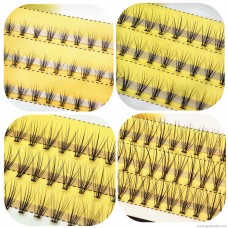 Manufacturers wholesale eyelash grafting hair grafting false eyelashes chicken claw hair imitation hairs 60 bundles of coarse quality wholesale