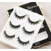3D74 soft stem pure hand simulation nude makeup realistic multi-layer thick natural long multi-layer filament hair false eyelashes