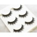 3D74 soft stem pure hand simulation nude makeup realistic multi-layer thick natural long multi-layer filament hair false eyelashes