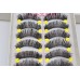 065 pure handmade false eyelashes soft eyelash thick dance eyelash support OEM custom factory wholesale