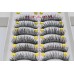 087 eye tail lengthening natural thick cross type handmade false eyelashes factory direct wholesale eyelashes high-end