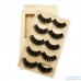 Cross-border new 3D mink hair soft false eyelashes natural style long slim eyelashes factory direct