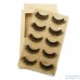Cross-border new 3D mink hair soft false eyelashes natural style long slim eyelashes factory direct