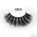 Cross-border hot sale 3d mink hair false eyelashes 5 pairs of natural thick eyelashes G800 beauty tools