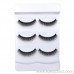 Shi Di Shangpin 3D False Eyelash Water Mane 3 Pairs Natural Fiber Long Eyelashes 3D-A106 [Short]