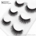 Shi Di Shangpin 3 pairs of false eyelashes 3D mink hair Pure hand-crossed beauty eyelashes X-23