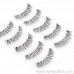 Silk false eyelashes Manufacturers supply New recommended Sharp tip cross eyelashes Five pairs of natural models T02