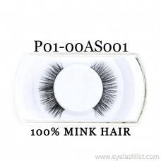 Xin Shi Li 3D False Eyelashes 100% Water Mane Pure Handmade False Eyelashes P01-00AS001