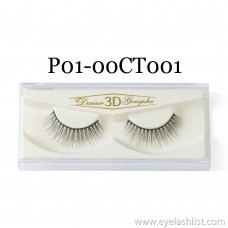 Xinshili 3D False Eyelashes Imported Fiber Handmade False Eyelashes P01-00CT001