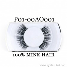 Xin Shi Li 100% Water Mane 3D False Eyelashes Handmade False Eyelashes P01-00AO001