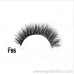 Factory direct 3D mink hair false eyelashes cross eye tail natural curl eyelashes F14