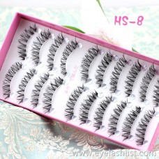 HS-8 Meiyuanyuan False Eyelash Factory False Eyelashes Processing Wholesale Yiruo Wings