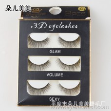 Duomeimei 3D three-dimensional water mink mink fur false eyelashes wholesale eyelashes factory spot