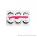 023 new eyelashes handmade three pairs of false eyelashes cross-border supply soft black stem