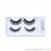 Factory direct 3D-38 two pairs of false eyelashes black stalk eyelashes natural thick cross imitation leeches