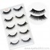 Cross-border supply Eyelashes Handmade Five pairs of false eyelashes Thick curling long eyelashes
